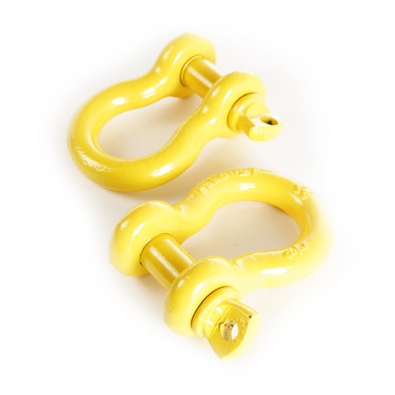 Rugged Ridge Shackle Kits Rugged Ridge Yellow 7/8in D-Rings