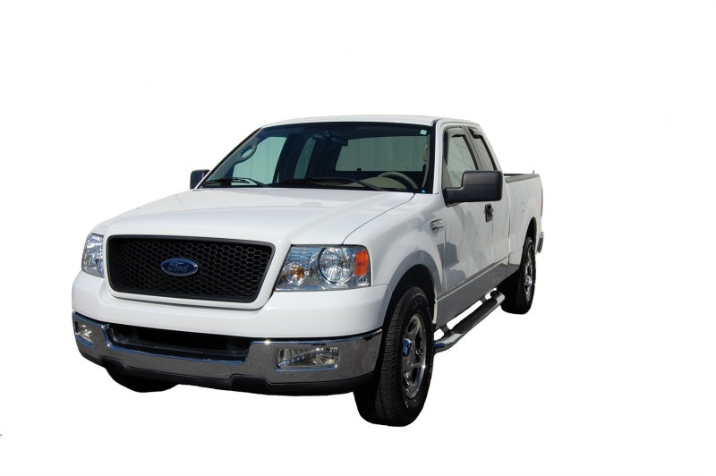 AVS Wind Deflectors AVS 04-14 Ford F-150 Supercab Ventvisor In-Channel Front & Rear Window Deflectors 4pc - Smoke