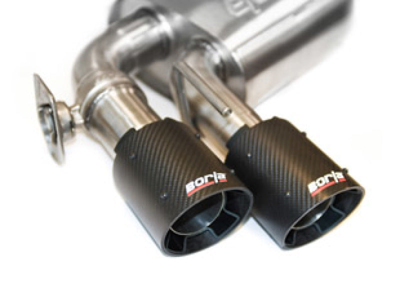 Borla Catback Borla 19 Chevrolet Silverado/GMC Sierra 1500 6.2L SS (S-Type) Catback Exhaust - Carbon Fiber Tips