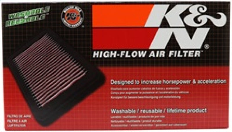 K&N Engineering Air Filters - Drop In K&N Replacement Air Filter JEEP WRANGLER,2.5L & 4.0L W/FI