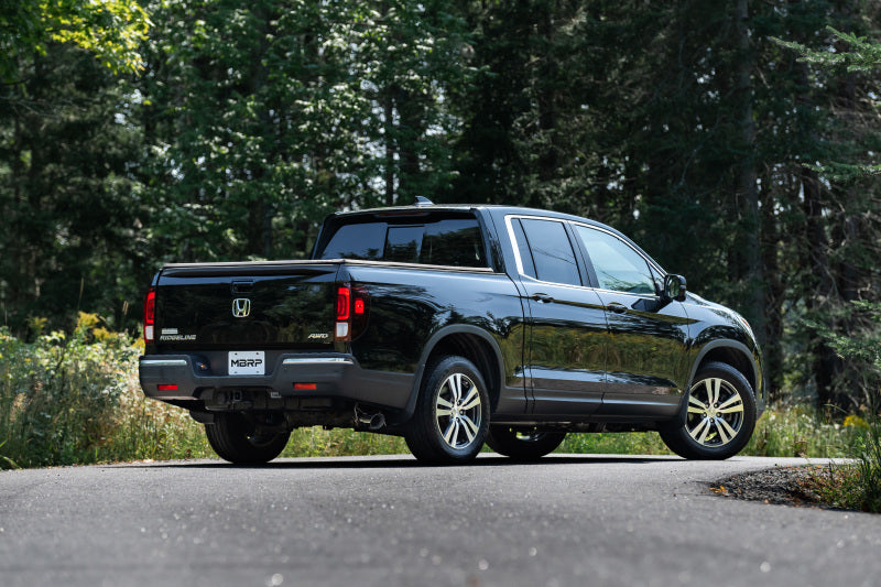 MBRP Catback MBRP 17-20 Honda Ridgeline 3.6L Aluminized Steel 2.5in. Cat-Back Exhaust - Single Side
