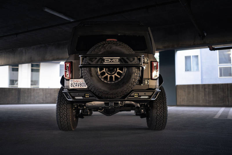 DV8 Offroad Bumpers - Steel DV8 Offroad 21-23 Ford Bronco Competition Series Rear Bumper