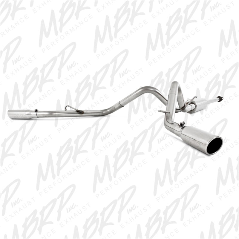 MBRP Catback MBRP 05-13 Toyota Tacoma 4.0L EC/CC Dual Split Side T409 Cat Back Exhaust