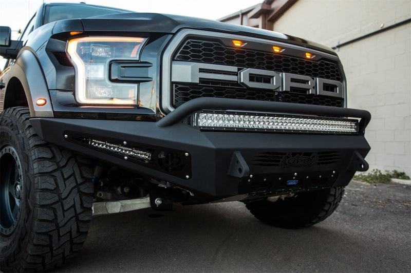 Addictive Desert Designs Bumpers - Steel Addictive Desert Designs 17-18 Ford F-150 Raptor HoneyBadger Front Bumper