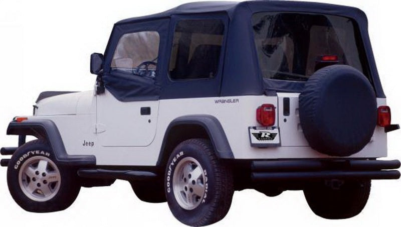 Rampage Soft Tops Rampage 1976-1983 Jeep CJ5 Complete Top - Black Denim