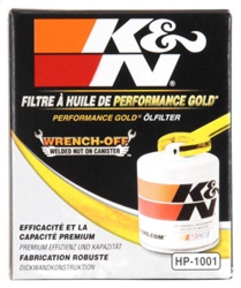 K&N Engineering Oil Filters K&N Chevy / Pontiac / GMC / Buick Performance Gold Oil Filter