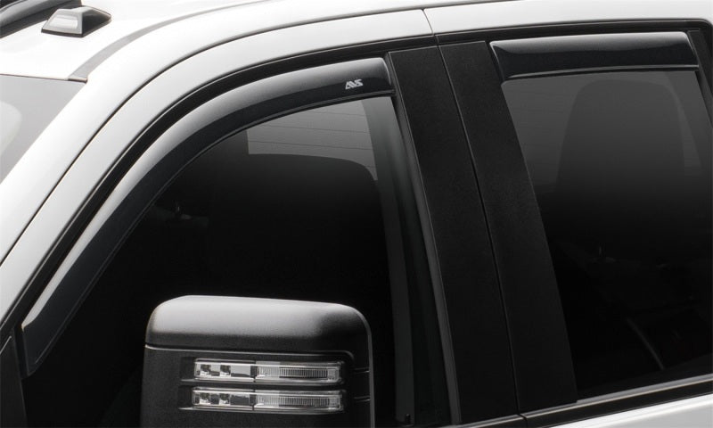 AVS Wind Deflectors AVS 2019 Chevrolet Silverado 1500 Crew Cab Pickup Ventvisor In-Channel 4pc - Smoke