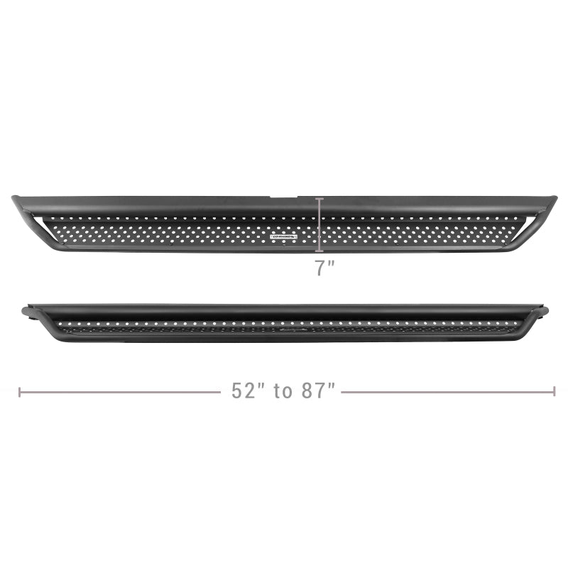 Go Rhino Side Steps Go Rhino Dominator Extreme D1 Side Steps - Tex Blk - 80in