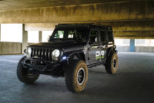 Load image into Gallery viewer, DV8 Offroad Light Mounts DV8 Offroad 2018+ Jeep Wrangler JLO A Pillar Dual Light Pod Mounts