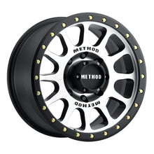 Load image into Gallery viewer, Method Wheels Wheels - Cast Method MR305 NV 17x8.5 0mm Offset 8x6.5 130.81mm CB Machined/Black Street Loc Wheel