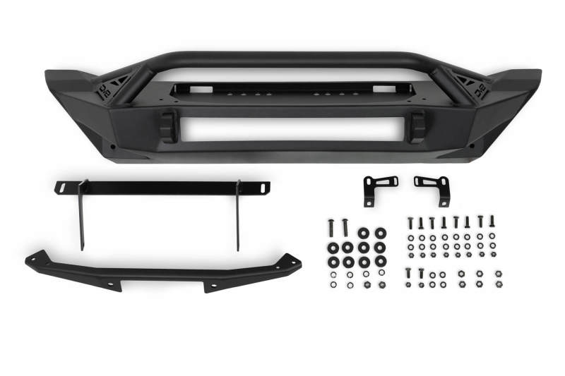 DV8 Offroad Bumpers - Steel DV8 Offroad 07-23 Jeep Wrangler JK/JL & Gladiator JT FS-1 Series Stubby Front Bumper