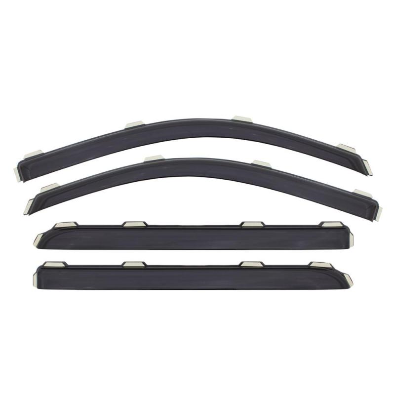 AVS Wind Deflectors AVS 12-17 Buick Verano Ventvisor In-Channel Front & Rear Window Deflectors 4pc - Smoke