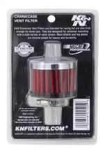 Load image into Gallery viewer, K&amp;N Engineering Air Filters - Universal Fit K&amp;N 0.625 inch ID 2 inch OD 1.5 inch H Clamp On Crankcase Vent Filter