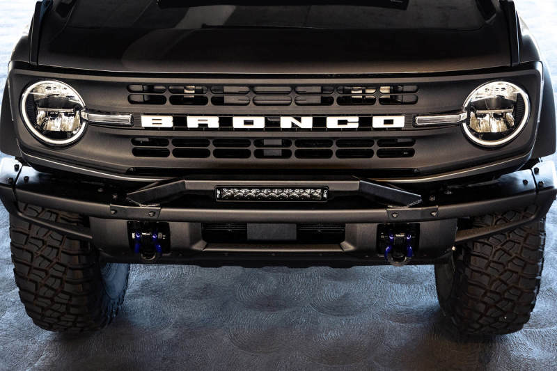DV8 Offroad Bumpers - Steel DV8 Offroad 21-22 Ford Bronco Factory Modular Front Bumper Bull Bar