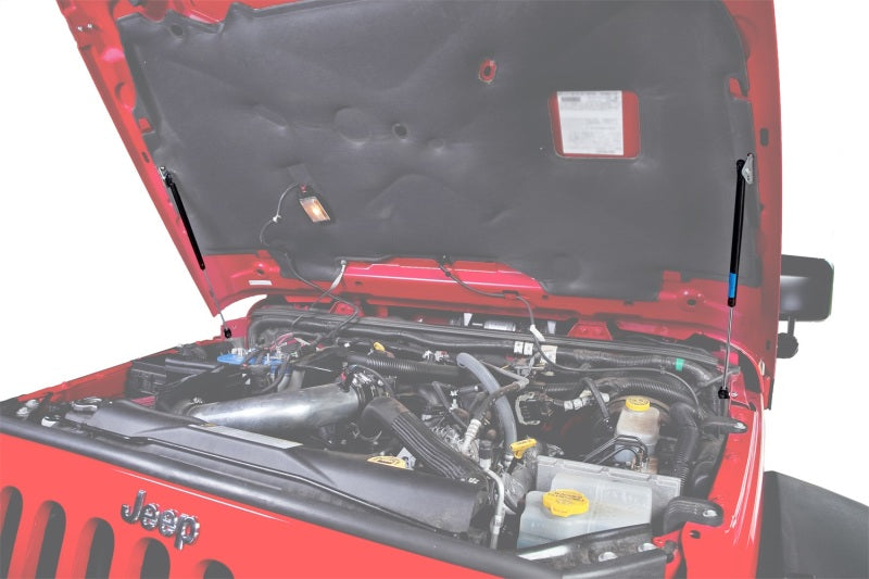 Rugged Ridge Hoods Rugged Ridge 07-18 Jeep Wrangler JK Hood Lift Kit