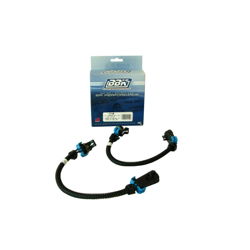 BBK Gauge Components BBK 08-15 GM Corvette Camaro O2 Sensor Wire Harness Extensions 12 (pair)