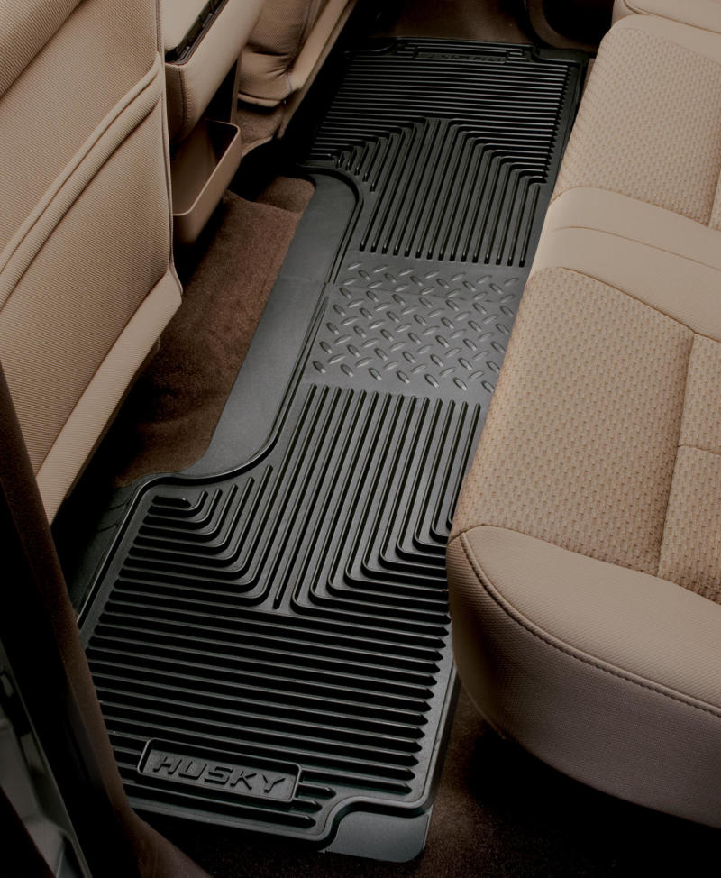 Husky Liners Floor Mats - Rubber Husky Liners 94-01 Dodge Ram 1500/2500/3500/80-96 Ford Bronco Heavy Duty Black Front Floor Mats