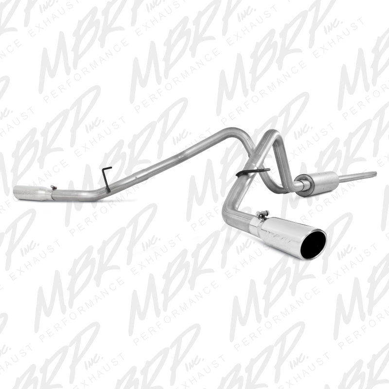 MBRP Catback MBRP 2004-2008 Ford F150 4.6/5.4L EC/CC-SB Cat Back Dual Split Side