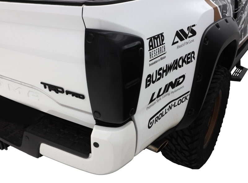 AVS Light Covers and Guards AVS 16-18 Toyota Tacoma Tail Shades Tail Light Covers - Smoke