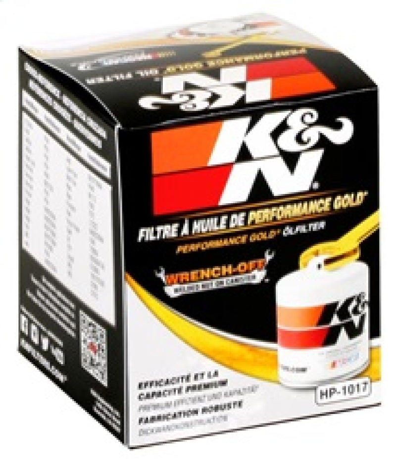 K&N Engineering Oil Filters K&N 3.74inch / 2.98 OD Performance Gold Oil Filter