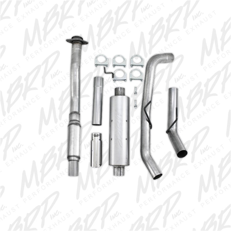 MBRP Catback MBRP 11-12 Ford F150 3in Cat Back Single Side Exit Alum Exhaust System