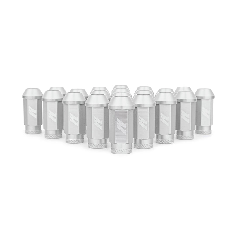 Mishimoto Lug Nuts Mishimoto Aluminum Locking Lug Nuts M12x1.25 20pc Set Silver