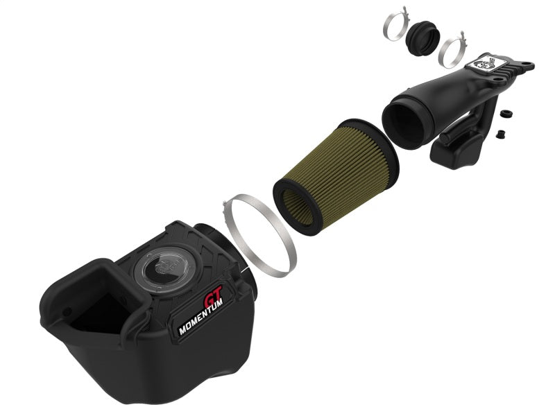 aFe Cold Air Intakes aFe Momentum GT Pro GUARD 7 Cold Air Intake System 12-18 Jeep Wrangler JK V6 3.6L