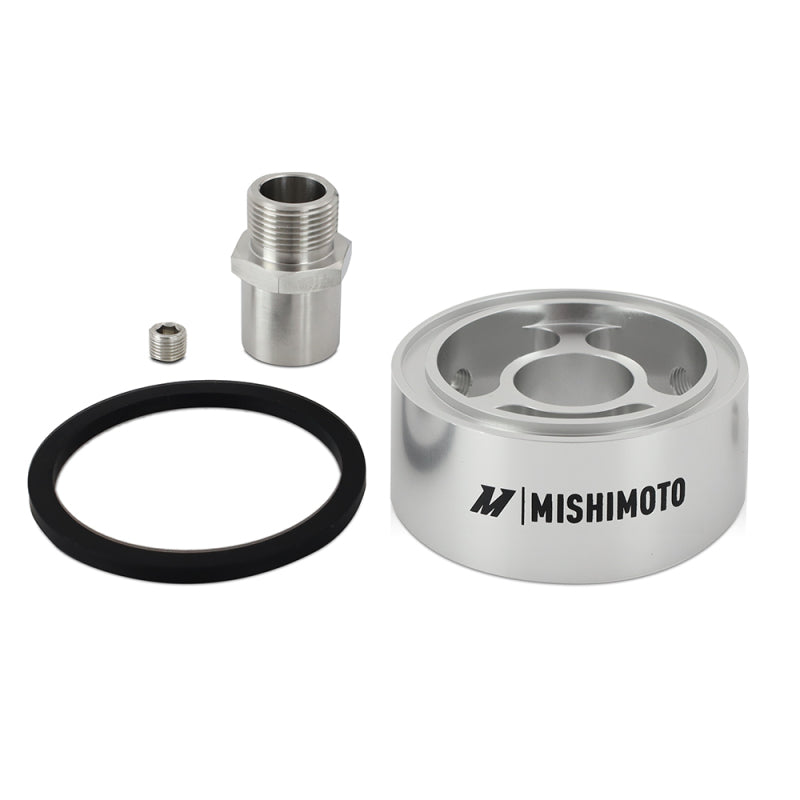 Mishimoto Oil Coolers Mishimoto Oil Filter Spacer 32mm M22 x 1.5 Thread - Silver