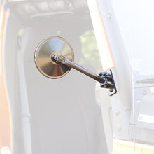 Load image into Gallery viewer, Rugged Ridge Exterior Trim Rugged Ridge 97-18 Jeep Wrangler Black Round Quick Release Mirror