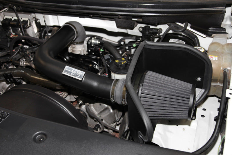 K&N Engineering Cold Air Intakes K&N 04-08 Ford F150 V8-5.4L/04-07 Ford Lobo 5.4L V8 Blackhawk Perf Intake Kit
