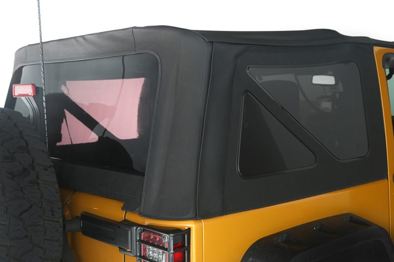 Rugged Ridge Soft Tops Rugged Ridge Sailcloth Soft Top Black Diamond 10-18 2-Door JK