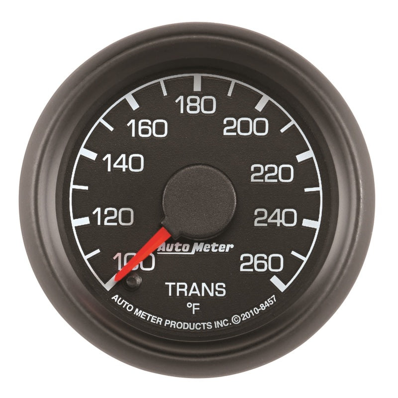 AutoMeter Gauges Autometer Factory Match Ford 52.4mm Full Sweep Electronic 100-260 Deg F Transmission Temp Gauge