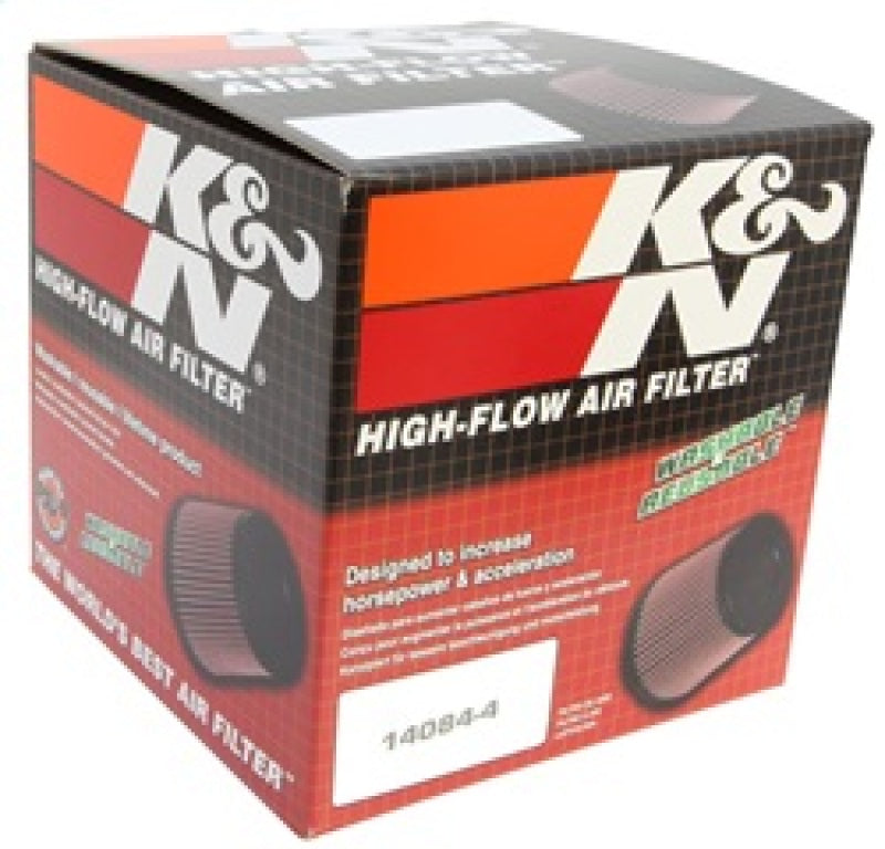K&N Engineering Air Filters - Drop In K&N Universal Filter 3 inch Flange 6 inch Base 5 1/4 inch Top 5 inch Height w/ Polished Top
