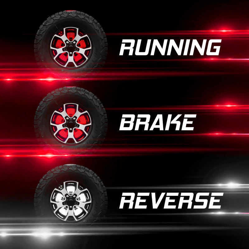 XKGLOW Light Accessories and Wiring XK Glow Bronco 5th Wheel Light w/ Brake, Running, Reverse and Turn Signal Lights