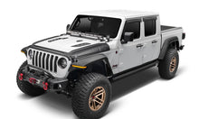 Load image into Gallery viewer, Bushwacker Body Armor &amp; Rock Rails Bushwacker 18-22 Jeep Wrangler 2/4dr / 20-22 Jeep Gladiator Trail Armor Hood Armor (3pc) - Tex. Blk