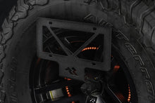 Load image into Gallery viewer, Rugged Ridge Spare Tire Carriers Rugged Ridge Tag Relocation Bracket Rear 18-20 Jeep Wrangler JL