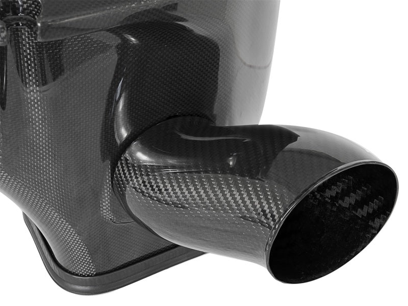 aFe Air Intake Components aFe Momentum GT Carbon Fiber Dynamic Air Scoop 15-18 Dodge Challenger V6-3.6L/V8-5.7L/6.4L HEMI