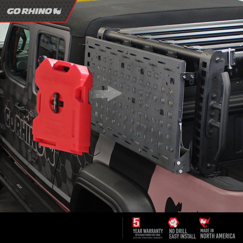 Go Rhino Truck Bed Rack Go Rhino XRS Accessory Gear Table