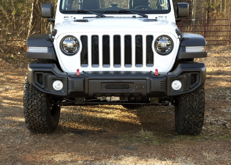 Rugged Ridge Bumpers - Steel Rugged Ridge Spartacus Front Bumper Black 18-20 Jeep JL/JT