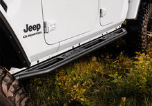 Load image into Gallery viewer, Rampage Side Steps Rampage 20-22 Jeep Gladiator SRS Sidebar Rock Crawler Steps - Black