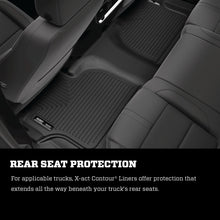 Load image into Gallery viewer, Husky Liners Floor Mats - Rubber Husky Liners 14-16 Toyota Tundra CrewMax Cab Pickup X-Act Contour Black 2nd Seat Floor Liner