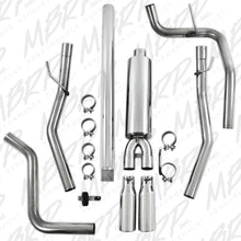 Load image into Gallery viewer, MBRP Catback MBRP 2004-2008 Ford F150 4.6/5.4L EC/CC-SB Cat Back Dual Split Rear