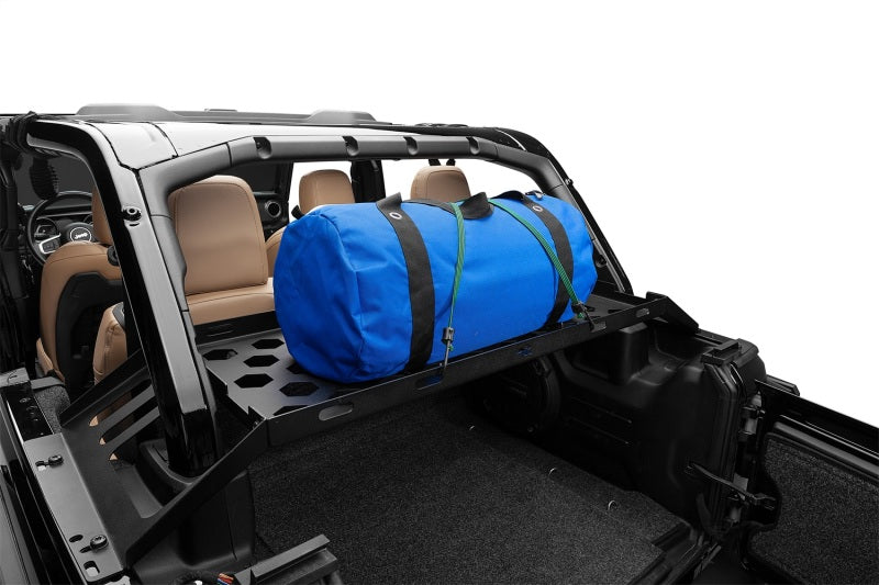 Rugged Ridge Interior Lighting Rugged Ridge 07-21 Wrangler JK/JL 4-Door Interior Storage Rack