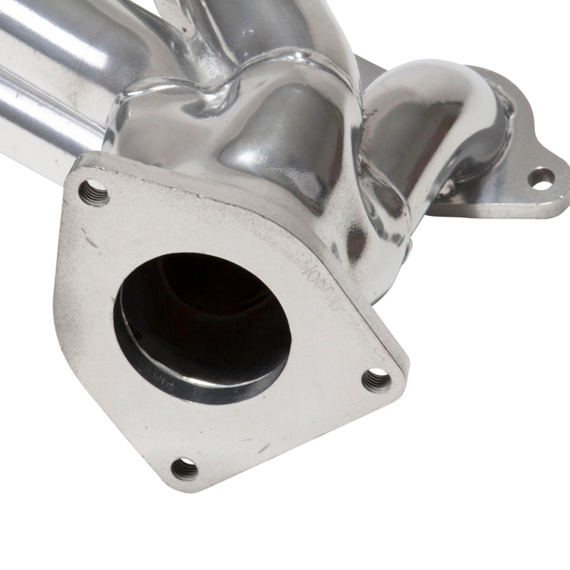 BBK Headers & Manifolds BBK 99-04 GM Truck SUV 4.8 5.3 Shorty Tuned Length Exhaust Headers - 1-3/4 Silver Ceramic