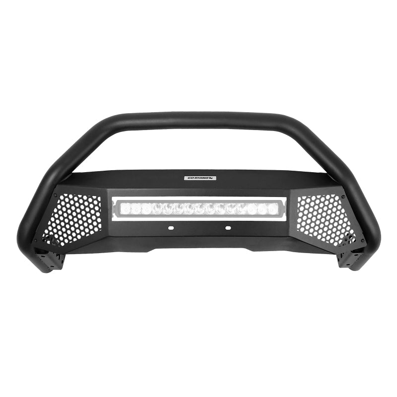 Go Rhino Bull Bars RC4 LR Frame - 2in - Textured Black