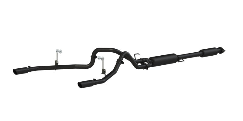 MBRP Catback MBRP 2015 Ford F-150 5.0L 3in Cat Back Dual Split Rear Exit Black Exhaust System