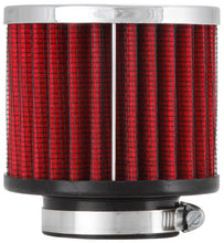 Load image into Gallery viewer, K&amp;N Engineering Air Filters - Universal Fit K&amp;N 1.5in Flange ID x 3in OD x 2.5in H Chrome Finish Rubber Base Crankcase Vent Filter