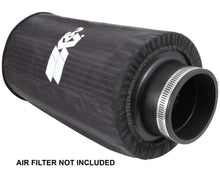 Load image into Gallery viewer, K&amp;N Engineering Pre-Filters K&amp;N Universal Round Tapered Filter Wrap - Black - 6in Base ID x 4.625in Top ID x 9in Height