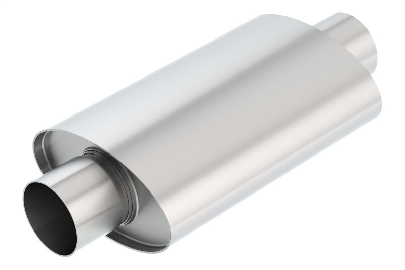 Borla Muffler Borla XR-1 Multi-Core 3in Ctr-Ctr Oval 12in x 4.25in x 7.88in Rotary Engine Equipped Racing Muffler