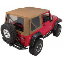 Load image into Gallery viewer, Rampage Soft Tops Rampage 1997-2006 Jeep Wrangler(TJ) Complete Top - Spice Denim